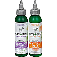 Vet's Best Ear Relief Wash & Dry for Dogs