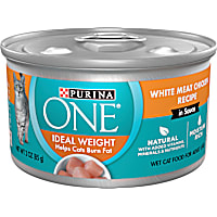 Purina ONE Natural Ideal Weight White Meat Chicken Recipe in Sauce Wet Cat Food