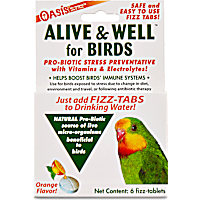 Oasis Alive & Well Probiotic Bird Water Tablets