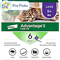 Advantage II Vet-Recommended Flea Treatment & Prevention for Large Cats