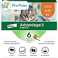 Advantage II Vet-Recommended Flea Treatment & Prevention for Small Cats