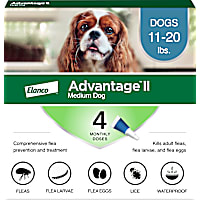 Advantage II Vet-Recommended Flea Treatment & Prevention for Medium Dogs