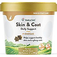NaturVet Skin & Coat Cat Supplement