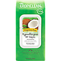 TropiClean Fragrance Free Hypoallergenic Pet Wipes