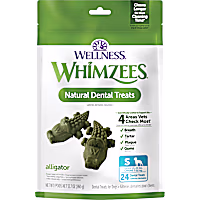 Wellness WHIMZEES Alligator Dog Dental Treats