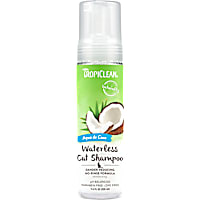 TropiClean Dander Reducing Waterless Shampoo for Cats