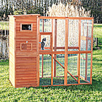 TRIXIE Wooden Outdoor Cat Run