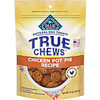 Blue Buffalo True Chews Made in the USA with Natural Ingredients Chicken Pot Pie Dog Treats