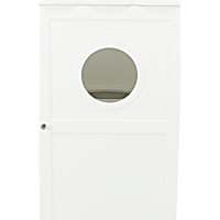 TRIXIE Wooden 2 Story Pet House In White