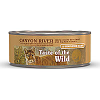 Taste of the Wild Canyon River Feline Cat Food Recipe with Trout & Salmon in Gravy