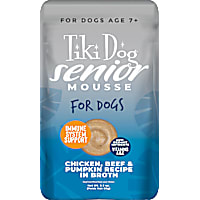 Tiki Dog Senior Mousse Chicken, Beef & Pumpkin Wet Dog Food