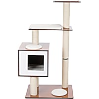 TRIXIE Avoca Wooden Scratching Post Brown Cat Furniture
