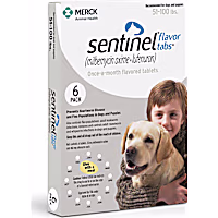 Sentinel Flavor Tabs for Dogs 51 to 100 lbs