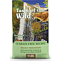 Taste of the Wild Rocky Mountain High Protein Grain-Free Recipe with Roasted Venison & Smoke-Flavored Salmon Dry Cat Food