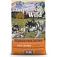 Taste of the Wild High Prairie Grain-Free Dry Puppy Food with Roasted Bison & Roasted Venison