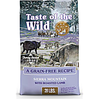 Taste of the Wild Sierra Mountain Grain-Free Roasted Lamb Dry Dog Food