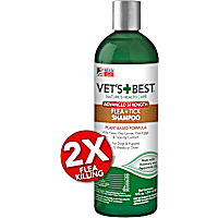 Vet's Best Advanced Strength Flea + Tick Dog Shampoo