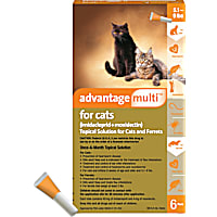Advantage Multi Topical Solution for Cats 5.1 to 9 lbs