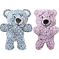 Multipet Aromadog Calming Bear Shaped Fleece Plush Assorted Dog Toy