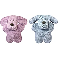 Multipet Aromadog Calming Dog Shaped Fleece Plush Assorted Dog Toy