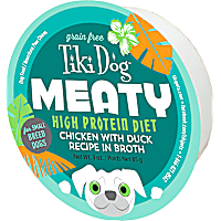 Tiki Dog Meaty Chicken with Duck Recipe Wet Food