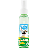 TropiClean Fresh Breath Peanut Butter Oral Care Spray for Dogs