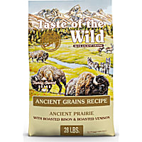 Taste of the Wild Ancient Prairie High Protein Recipe with Roasted Bison, Roasted Venison & Ancient Grains Dry Dog Food