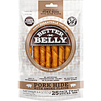 Better Belly Pork Hide Twist Dog Treats