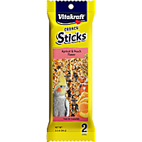 Vitakraft Crunch Sticks Apricot Peach for Cockatiel Treat