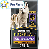 Purina Pro Plan Active High Protein, SPORT 27/17 Chicken & Rice Formula Dry Dog Food