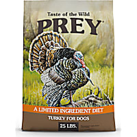 Taste of the Wild PREY Turkey All Life Stages High Protein Limited Ingredient Recipe Dry Dog Food