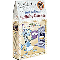 The Lazy Dog Cookie Co. Bake-at-Home Birthday Cake Mix Vanilla with Confetti Frosting Dog Treats