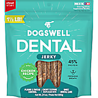 Dogswell Dental Chicken Jerky Dog Treats