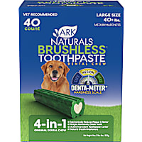 Ark Naturals Brushless Individual Toothpaste for Large Dogs