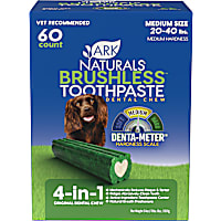Ark Naturals Brushless Value Pack Toothpaste for Medium Dogs