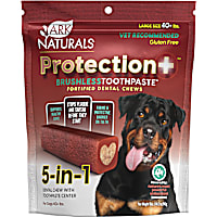 Ark Naturals Protection+ Brushless Toothpaste Fortified Dental Chew for Large Dogs Upto 40+ lbs.