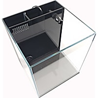 Lifegard Aquatics Ultra Low Iron Glass Aquarium with Filter