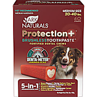 Ark Naturals Protection+ Brushless Toothpaste Fortified Dental Chew for Medium Dogs Upto 20-40 lbs.