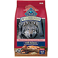 Blue Buffalo Wilderness Natural High-Protein Salmon Recipe Dry Food for Adult Dogs