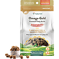 NaturVet Scoopables Omega-Gold For Dogs & Cats Chews