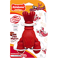Nylabone Power Chew Lobster Filet Mignon Dog Chew Toy