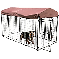 TRIXIE Deluxe Outdoor Dog Kennel With Cover