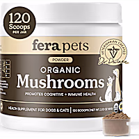 Fera Pets USDA Organic Mushrooms Immune Support for Dogs & Cats