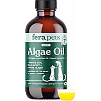 Fera Pets Omega-3s Algae Oil Vegan Supplement for Dogs & Cats