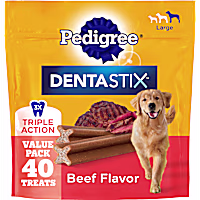 Pedigree Dentastix Beef Flavor Large Dog Treats