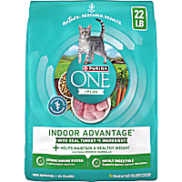 Purina ONE +Plus Indoor Advantage Natural, Low Fat and Weight Control Dry Cat Food