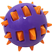 Multipet International TPR Spike Ball Assorted Dog Toy