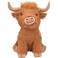 Multipet International Jumbo Highland Cow Dog Toy
