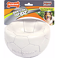 Nylabone Power Play Gripz Dog Soccer Ball Dog Toy