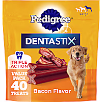 Pedigree Dentastix Bacon Flavor Large Dog Treats